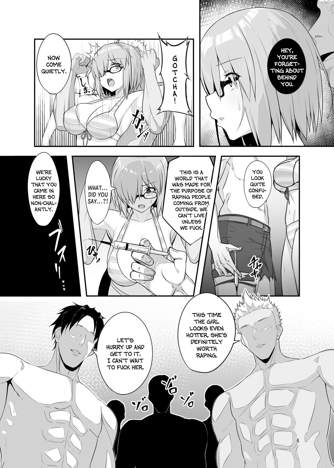 Mash Bad End page 6