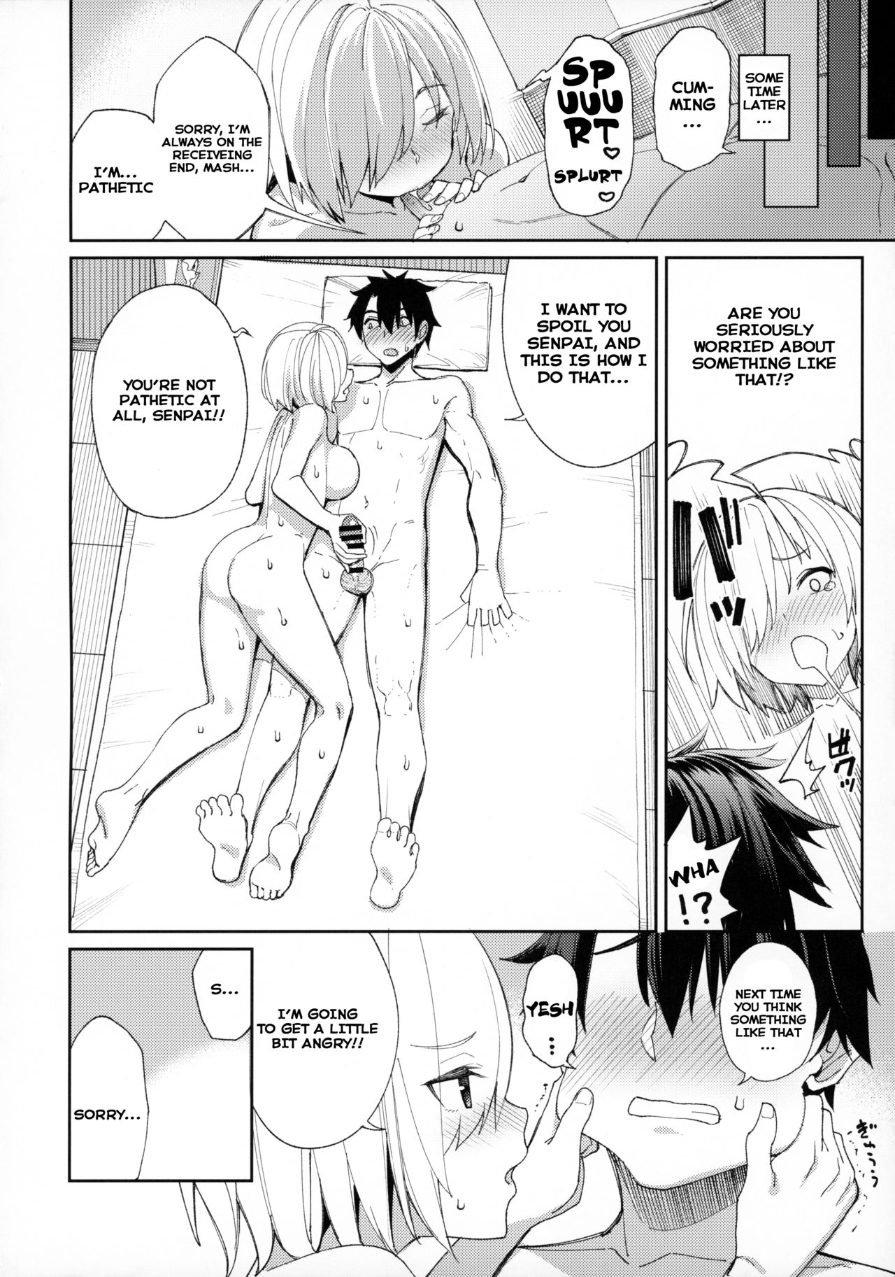 Mash ga Tonikaku Guigui Kuru Hon. page 25