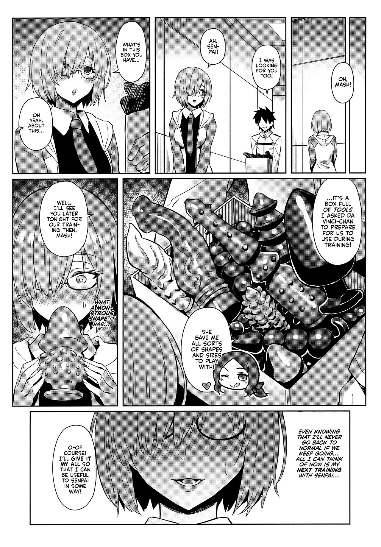 Mash's Secret Training Regimen page 19