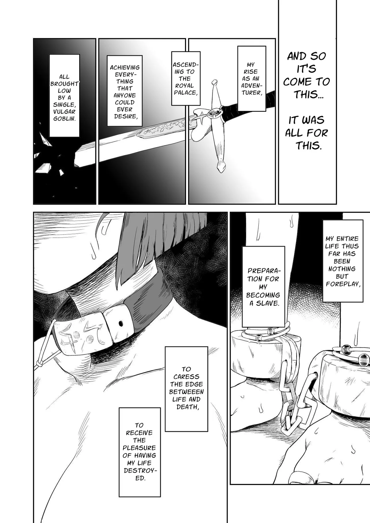 Masochist Knightess Seeking To Be Fucked By Smallfry Gets Goblin Ganked page 106