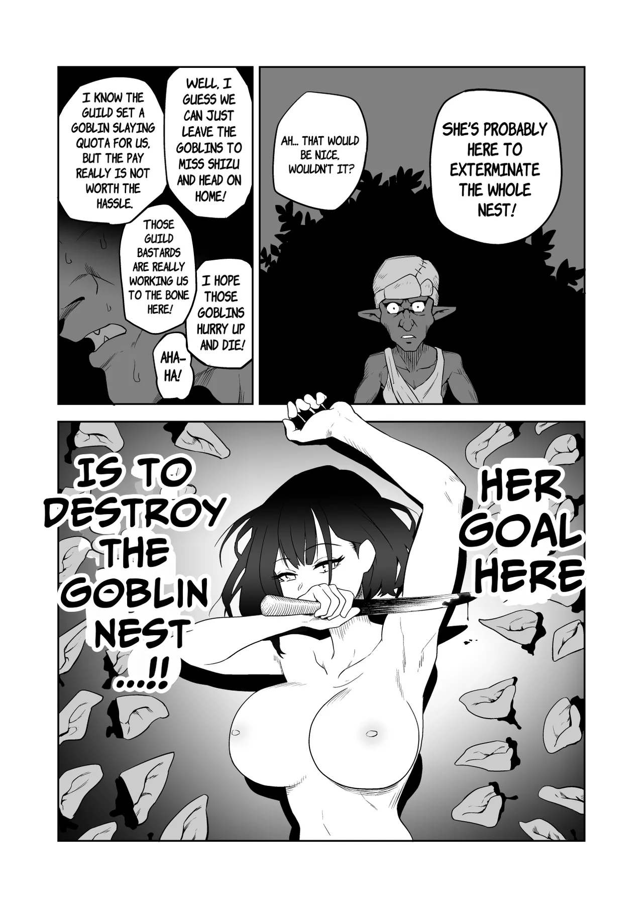 Masochist Knightess Seeking To Be Fucked By Smallfry Gets Goblin Ganked page 13