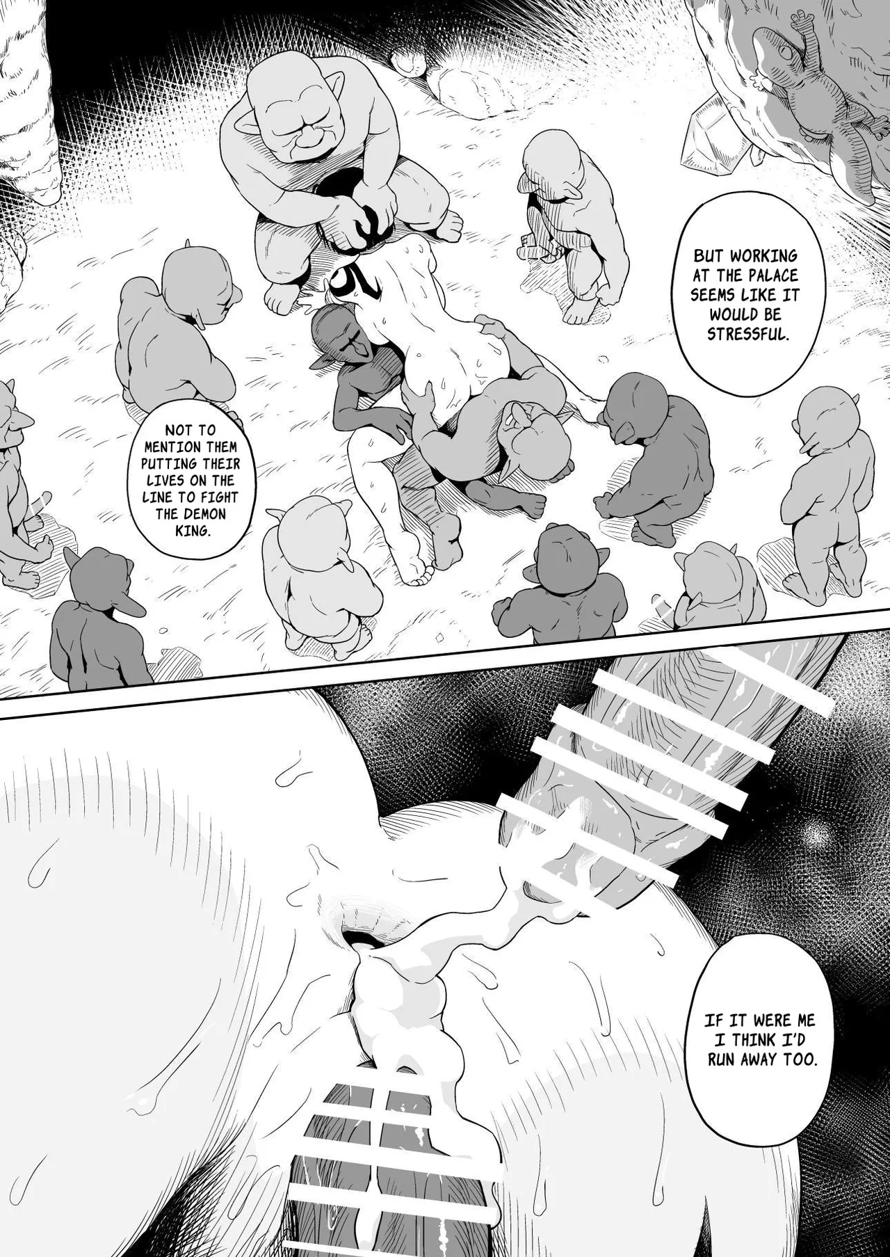 Masochist Knightess Seeking To Be Fucked By Smallfry Gets Goblin Ganked page 134