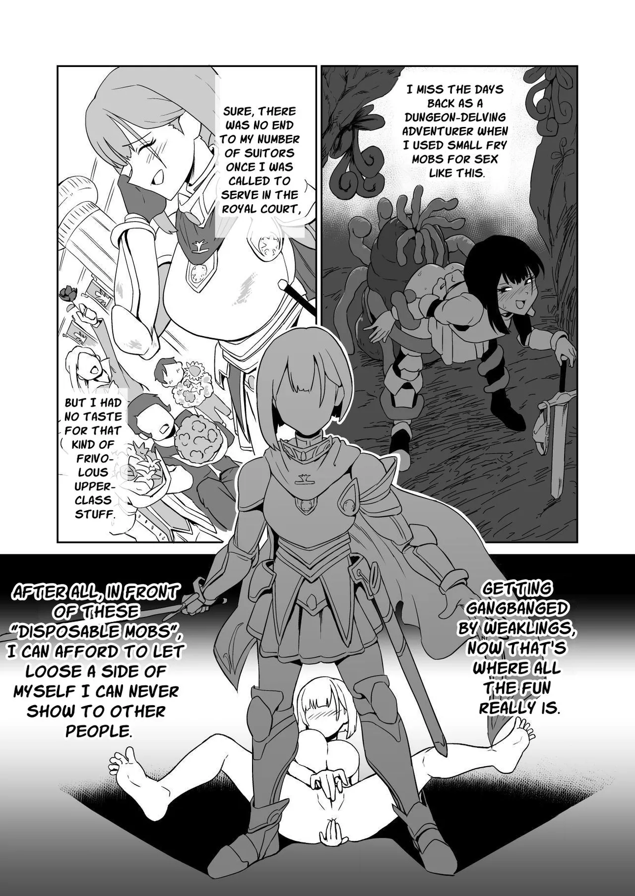 Masochist Knightess Seeking To Be Fucked By Smallfry Gets Goblin Ganked page 21