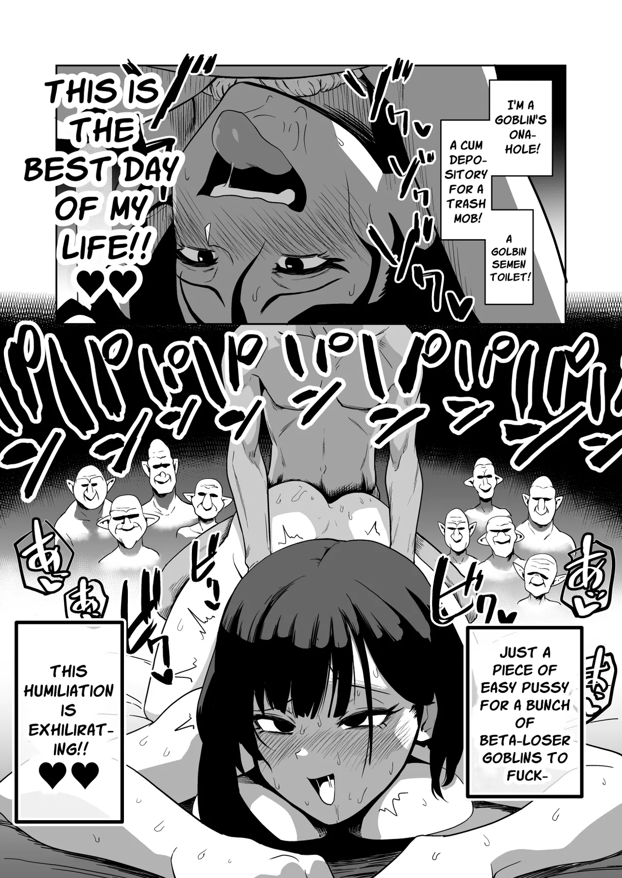 Masochist Knightess Seeking To Be Fucked By Smallfry Gets Goblin Ganked page 36