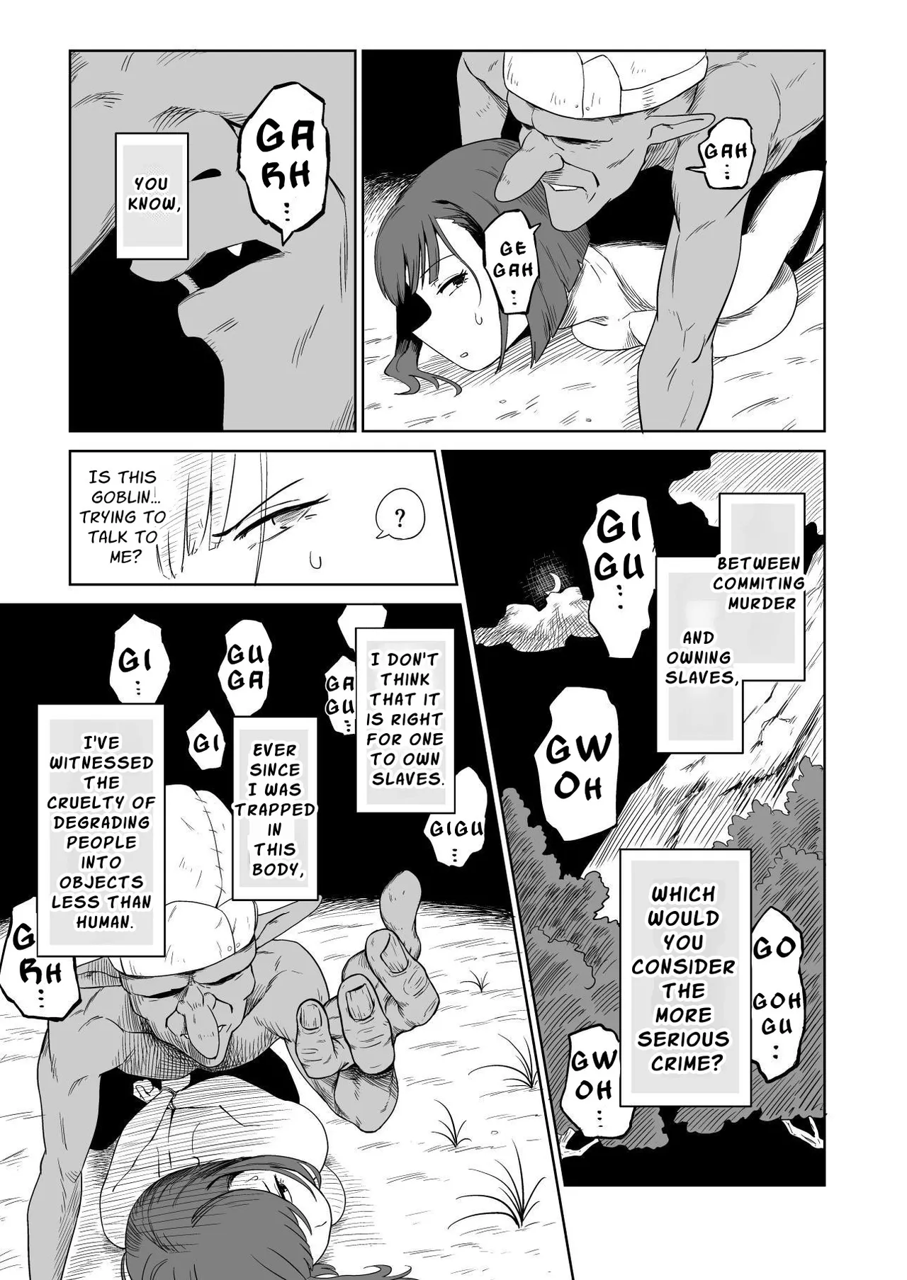 Masochist Knightess Seeking To Be Fucked By Smallfry Gets Goblin Ganked page 85