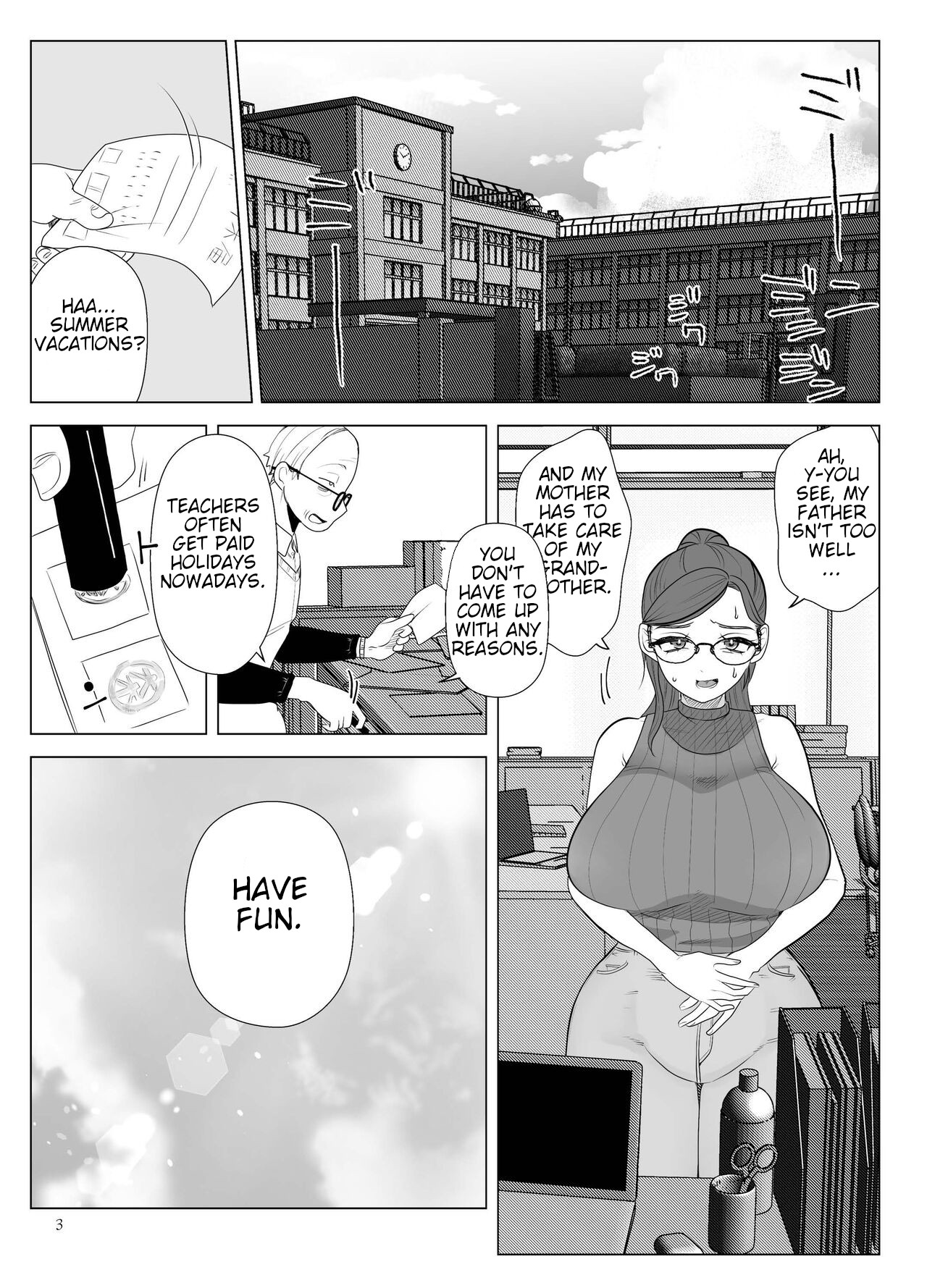 Masochist Teacher And Demon Lolis ~ Summer Vacations page 3