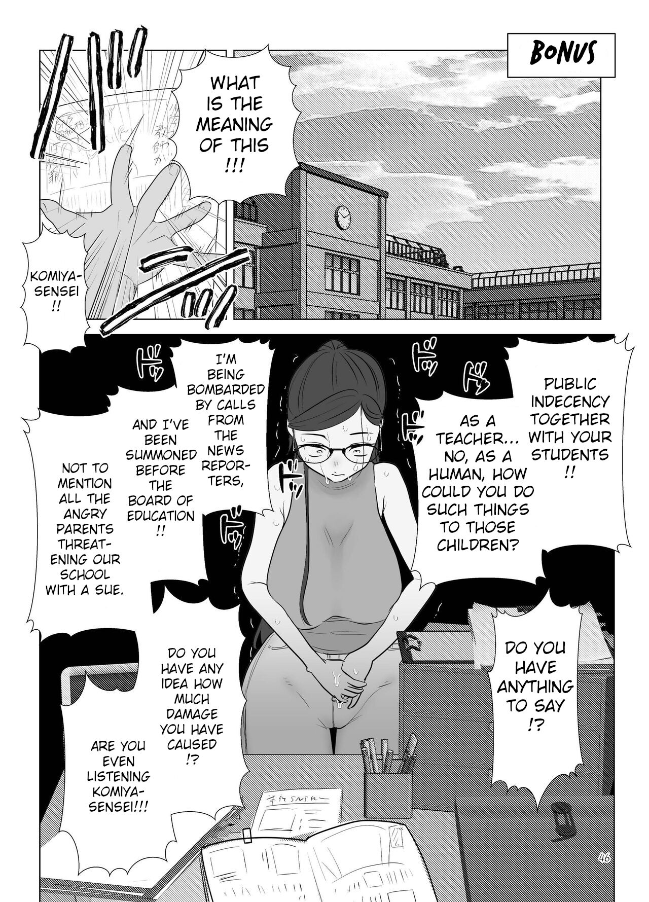 Masochist Teacher And Demon Lolis ~ Summer Vacations page 46