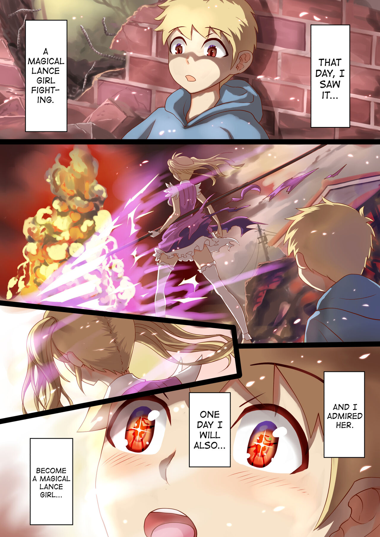 Masou Senki Mirai ~Masou Shoujo ni Naritai Otoko no Ko no Zenritsusen Machuu Choukyou shita Kekka~ page 2