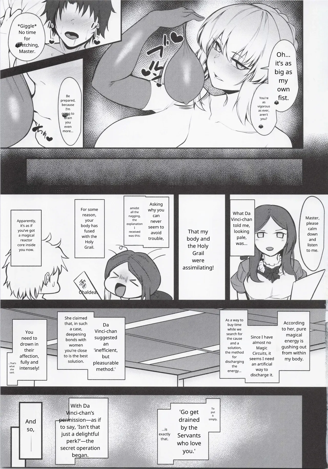 Master Senzoku Dosukebe Oppai Seishori Servant page 6