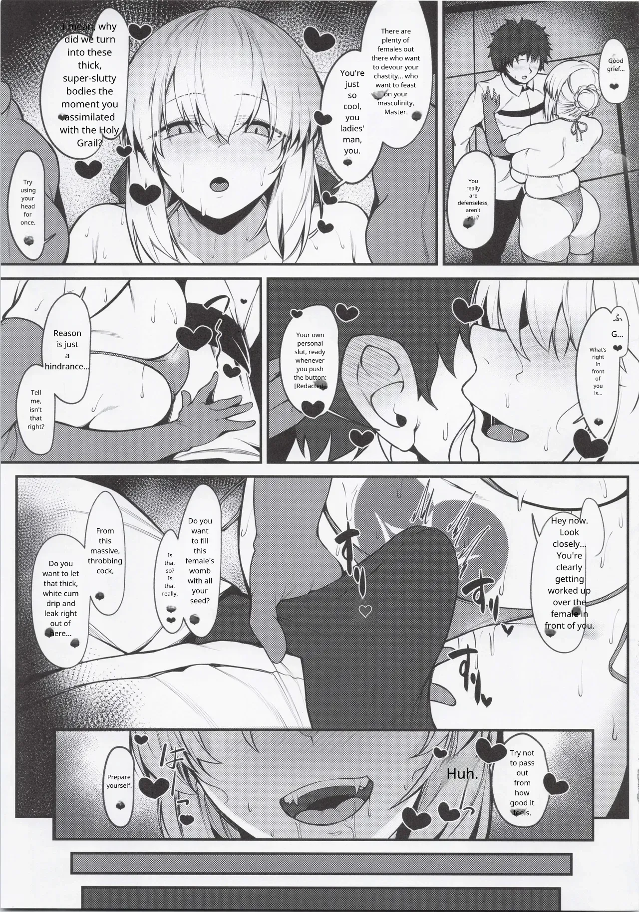 Master Senzoku Dosukebe Oppai Seishori Servant page 8