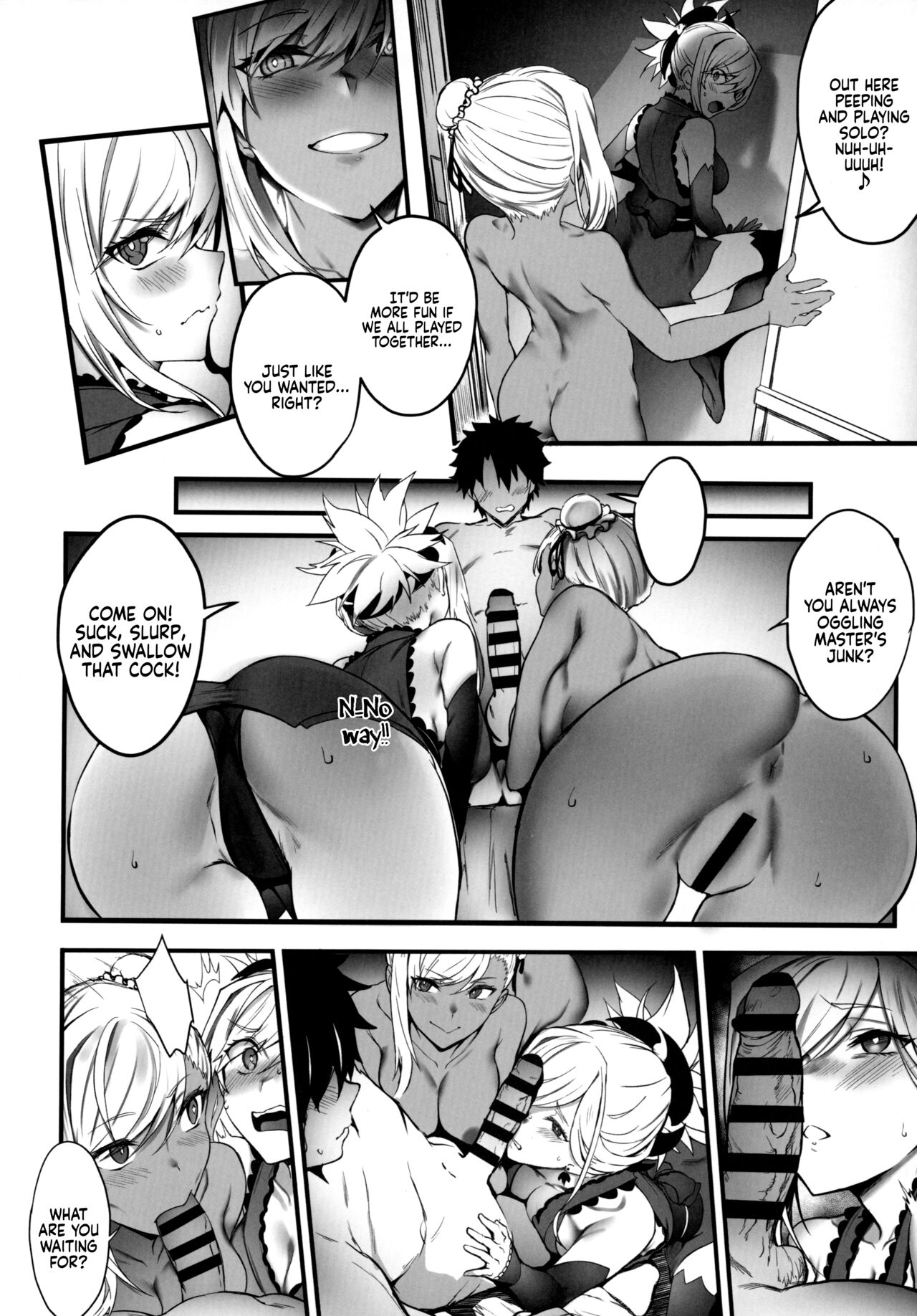 Master’s Cumdump is the One and Only Musashi page 12