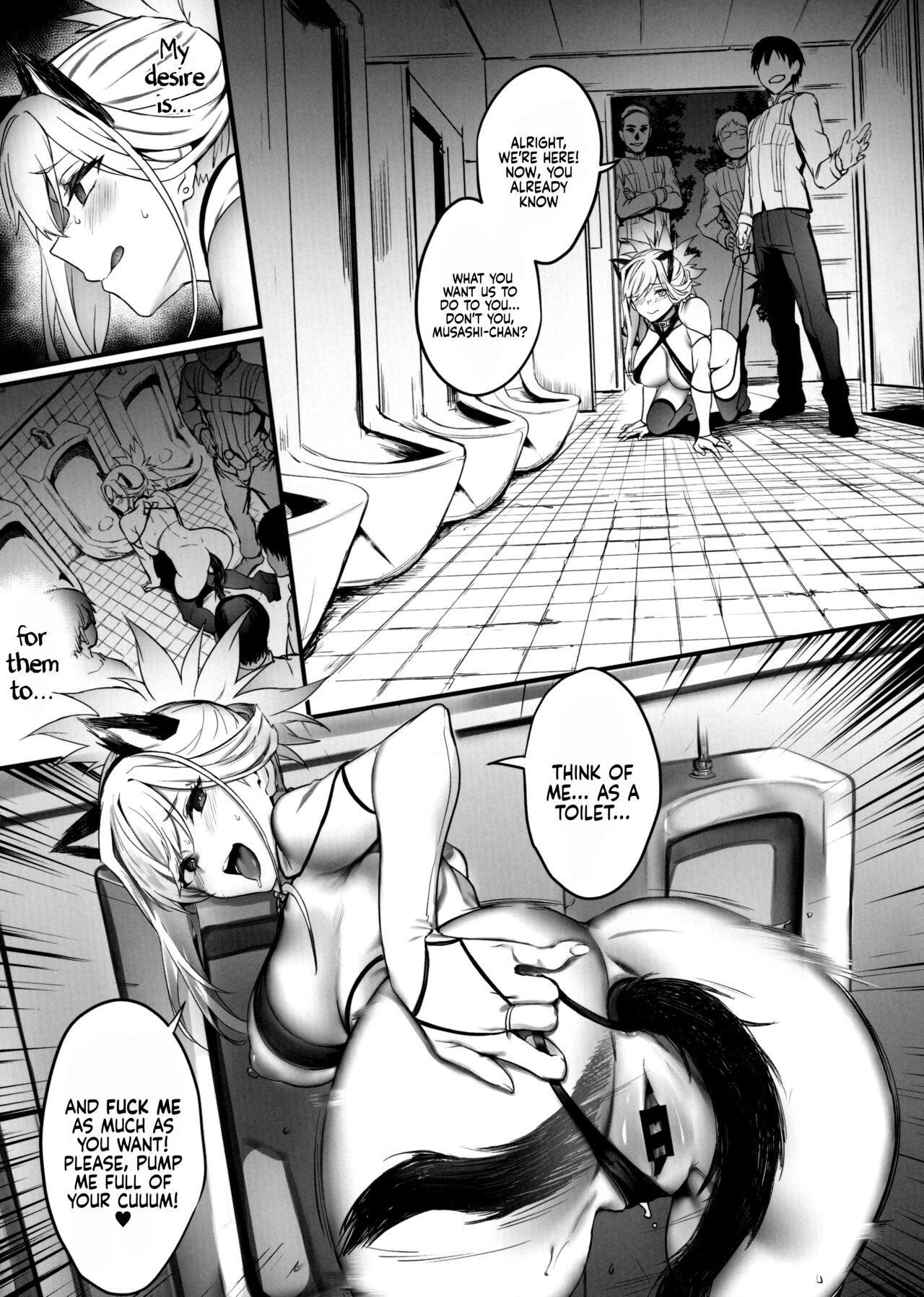 Master’s Cumdump is the One and Only Musashi page 18