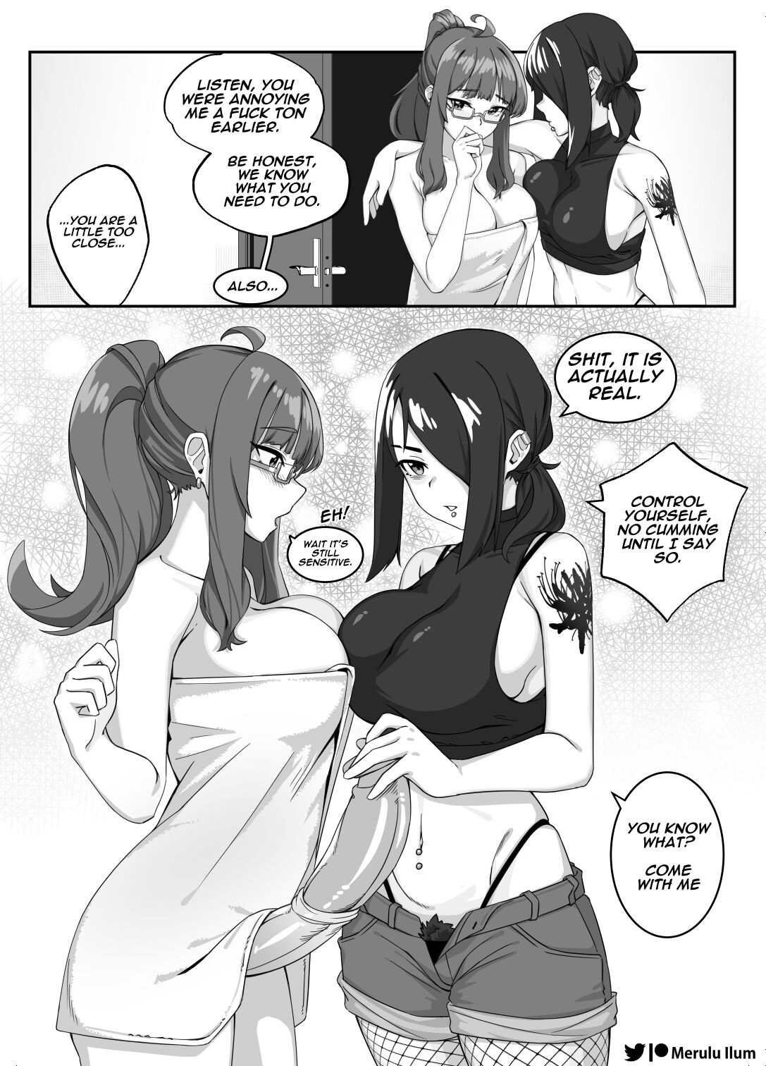 Masturbation with a Giant Dick, Let's have fun! page 17