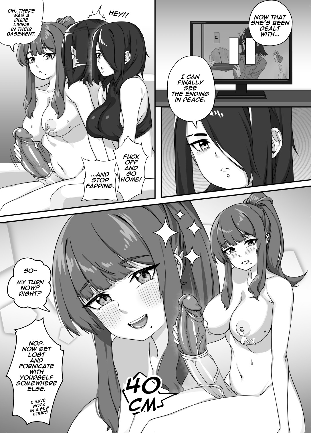 Masturbation with a Giant Dick, Let's have fun! page 29