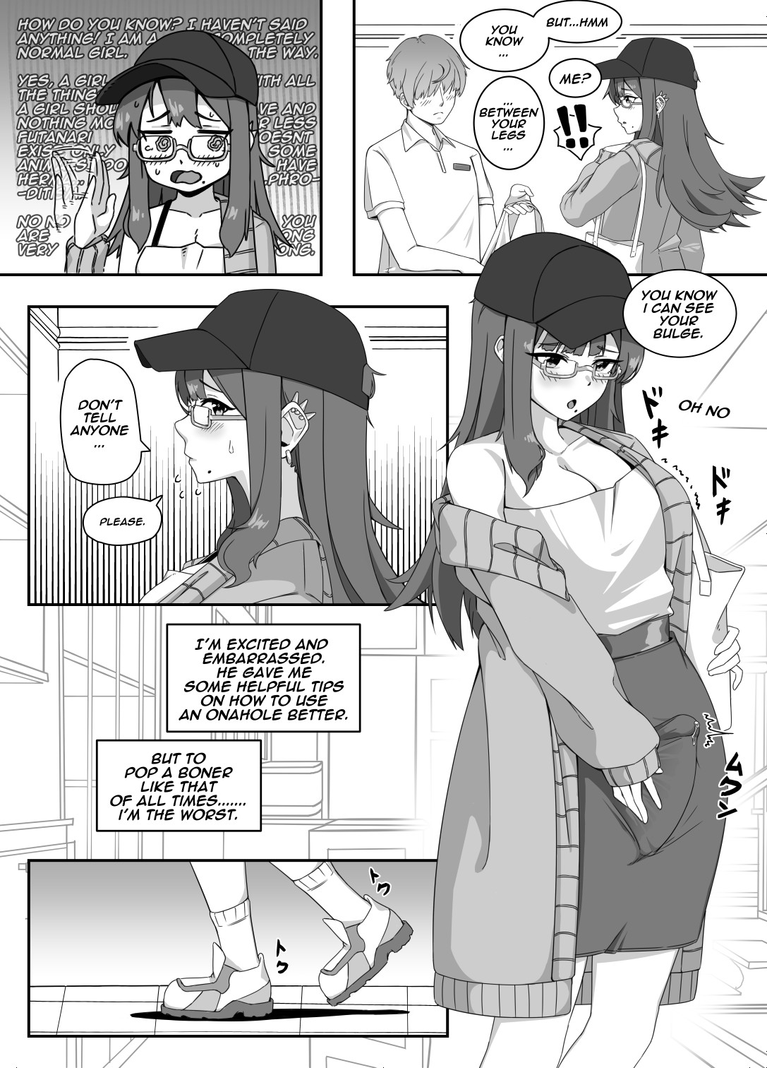 Masturbation with a Giant Dick, Let's have fun! page 3