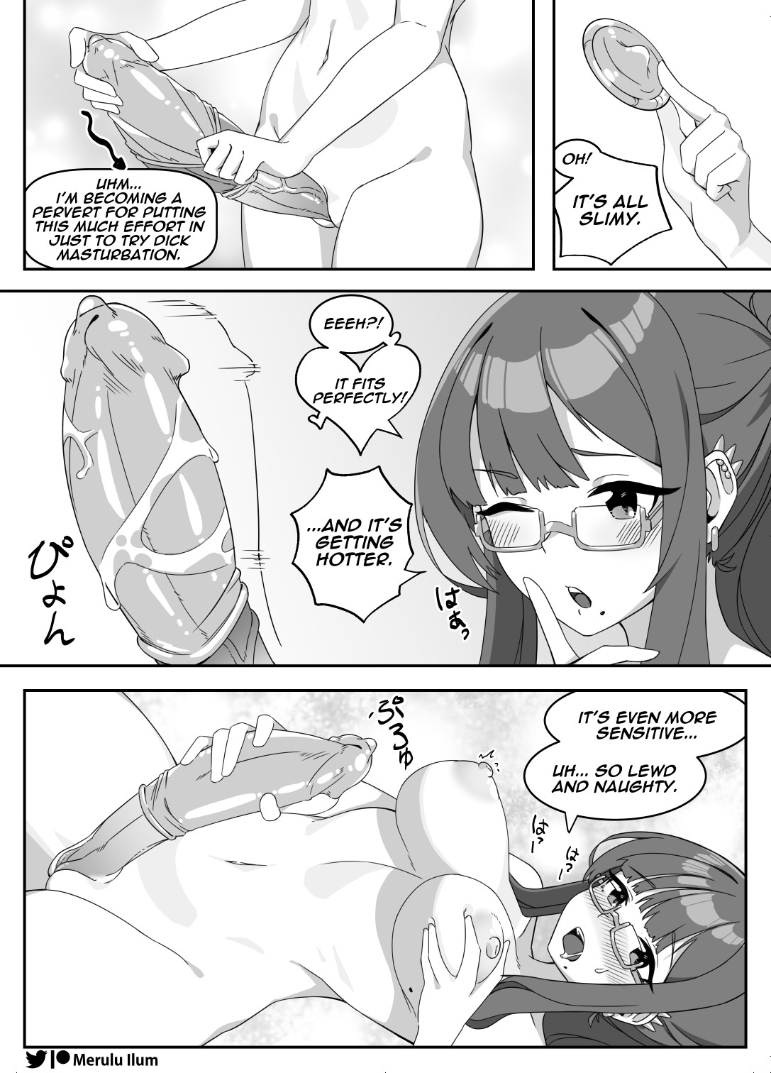 Masturbation with a Giant Dick, Let's have fun! page 8