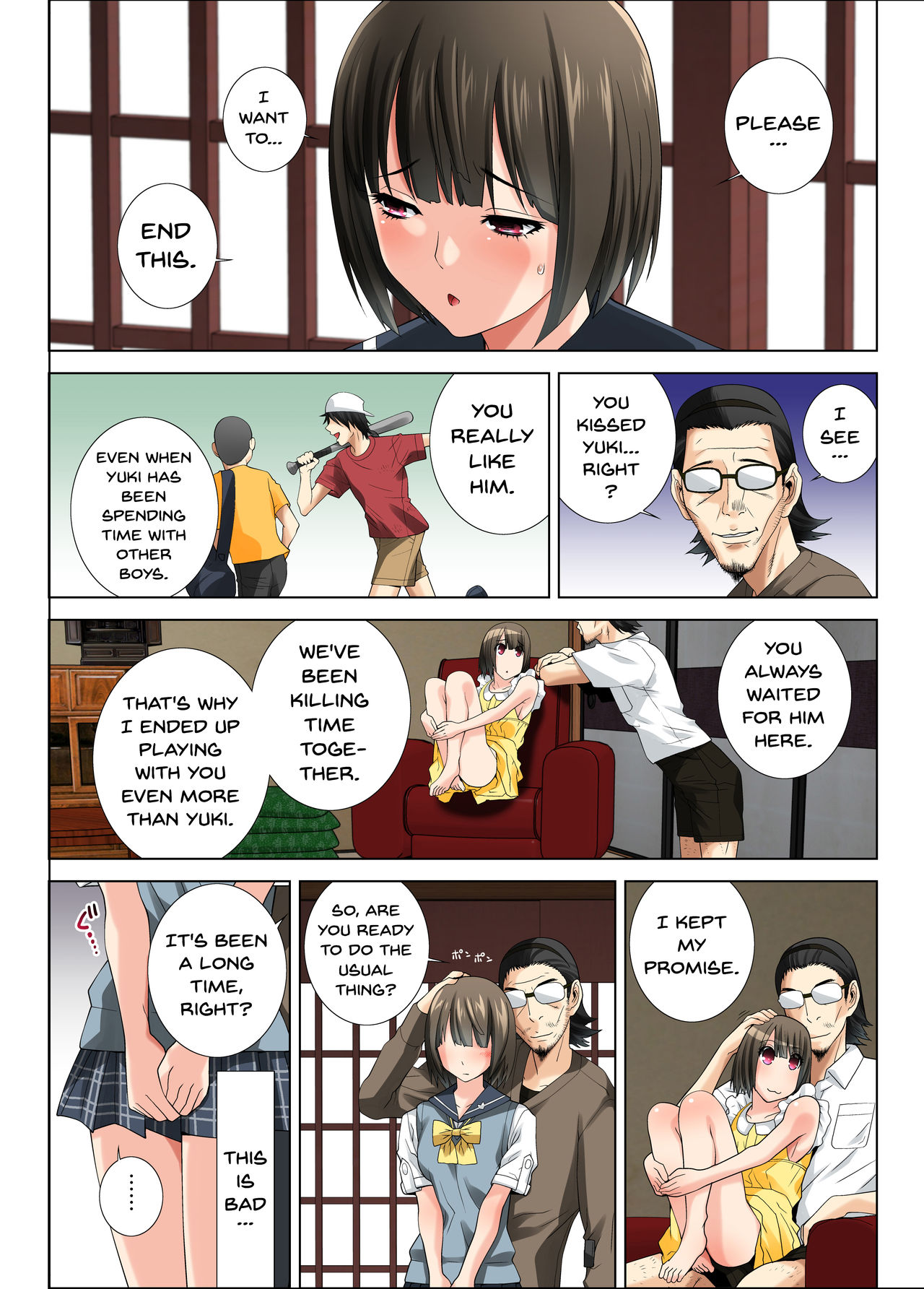 Matabiraki Haha Shimai Taisetsu a Osananajimi no Shimai wa Ore no Kuzu Oyaji ni Ana o Sasageru... page 19