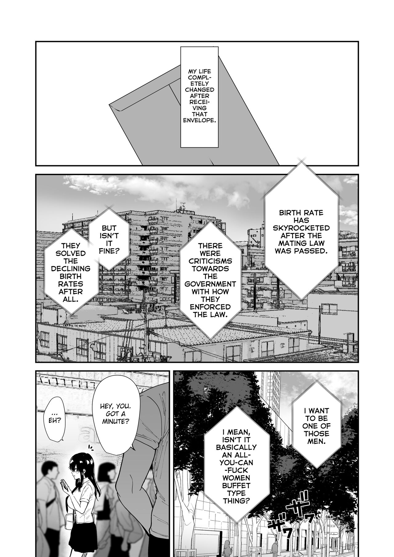 Mating Diary ~The Government Approved All-You-Can-Mate and Impregnate Story~ page 3
