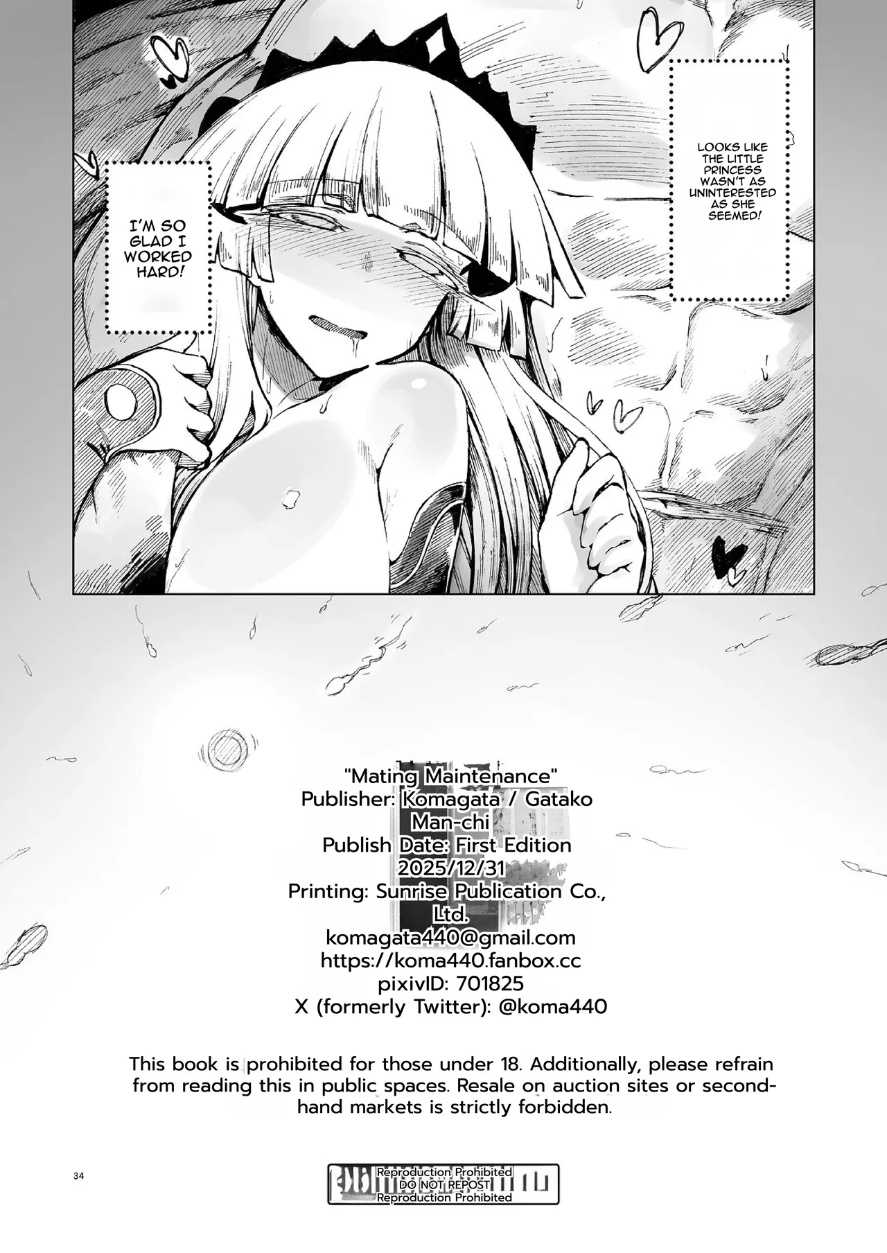 Mating Maintenance page 33