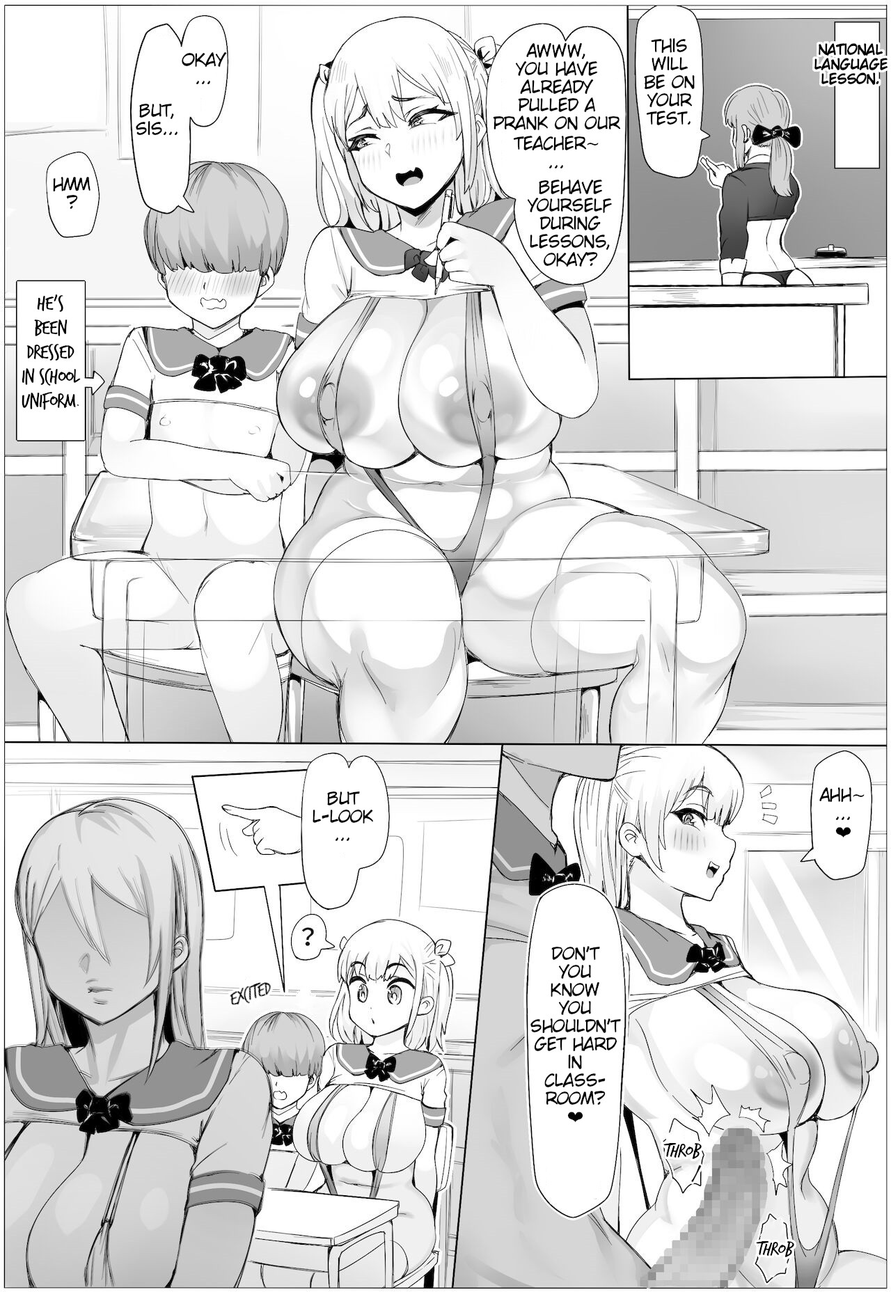 Mating! Voluptuous Academy page 8