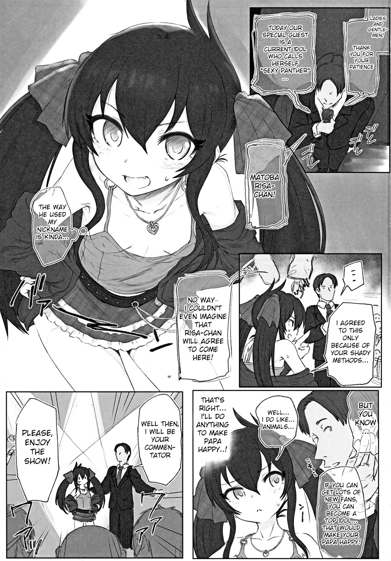 Matoba Risa-chan de Manabu Doubutsu no Koubi page 2