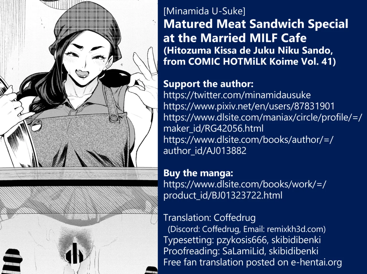 Matured Meat Sandwich Special at the Married MILF Cafe page 23