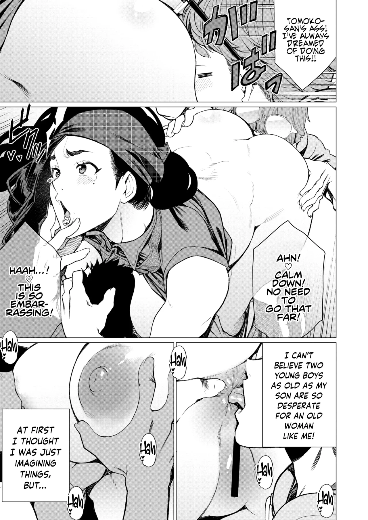 Matured Meat Sandwich Special at the Married MILF Cafe page 7
