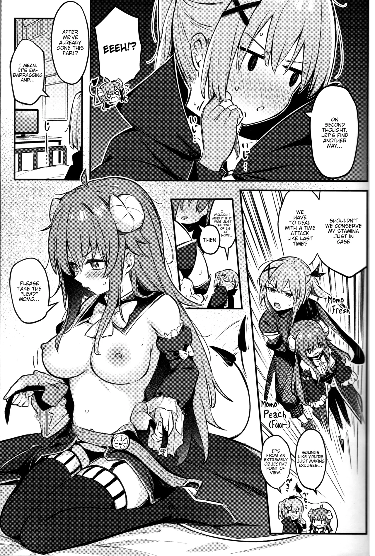 Mazoku wa Shukuteki to Nakayoshi Shinai to Derarenai Heya ni, Tojikomerarete Shimatta! page 16