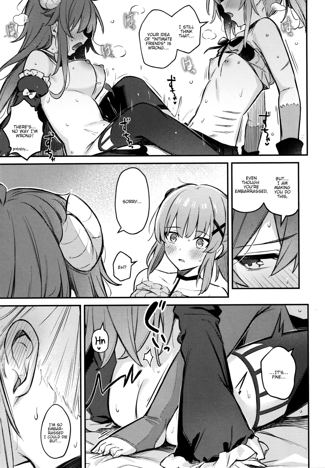 Mazoku wa Shukuteki to Nakayoshi Shinai to Derarenai Heya ni, Tojikomerarete Shimatta! page 28