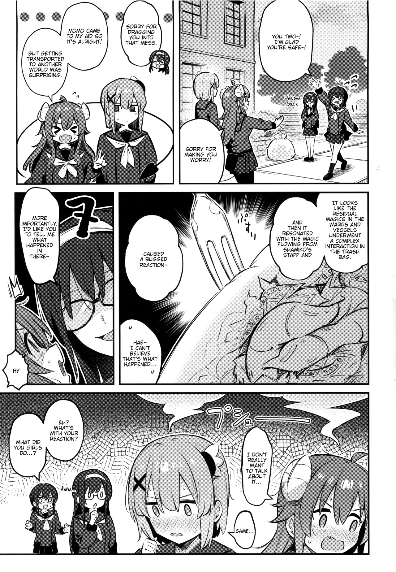 Mazoku wa Shukuteki to Nakayoshi Shinai to Derarenai Heya ni, Tojikomerarete Shimatta! page 36