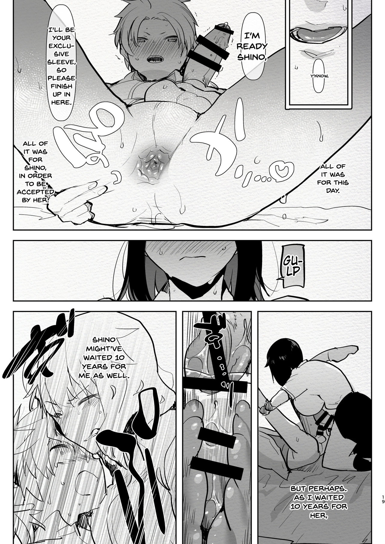 Me and My Futanari Childhood Friend's First Extracurricular Lesson in Reverse Anal page 19