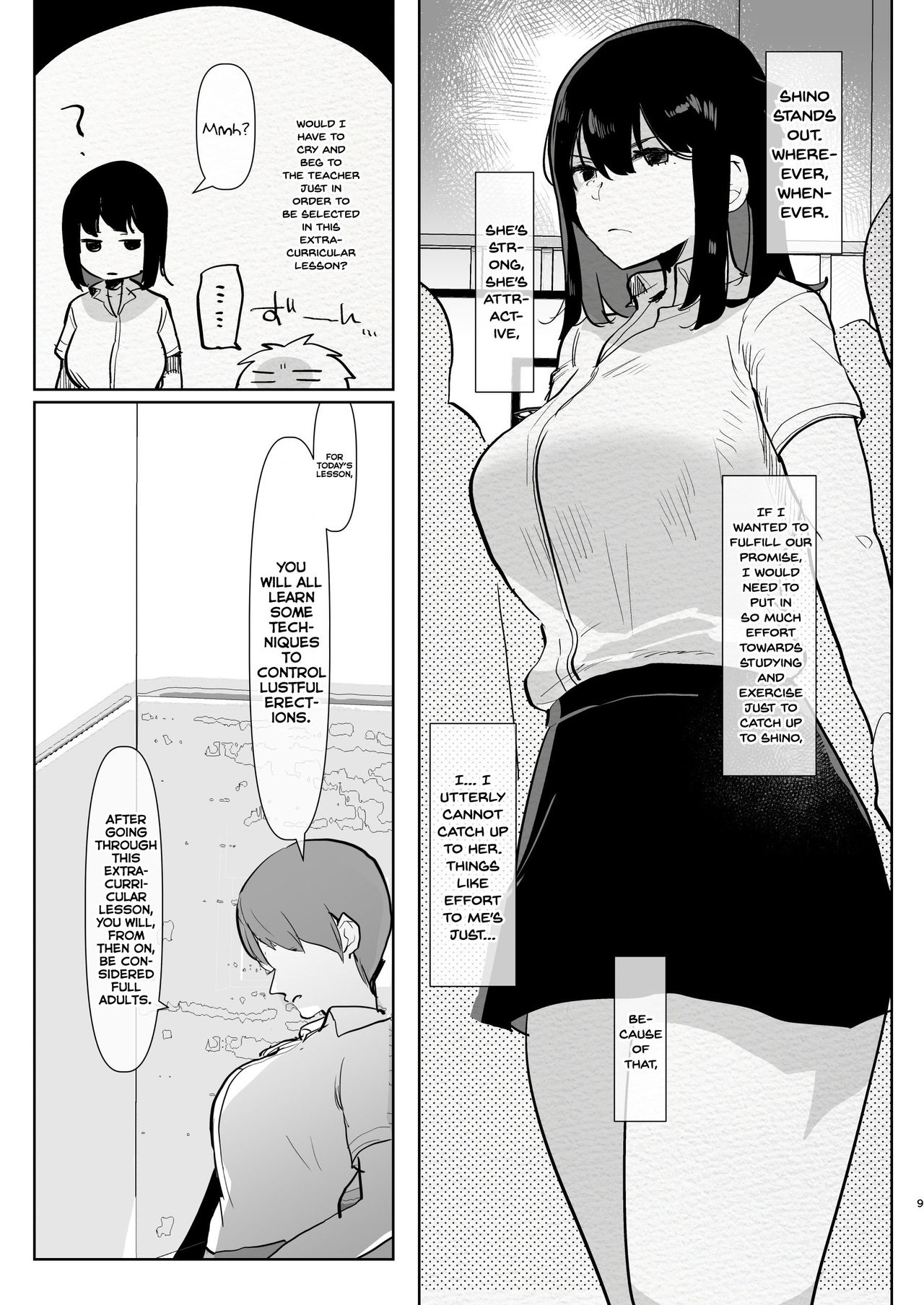 Me and My Futanari Childhood Friend's First Extracurricular Lesson in Reverse Anal page 9
