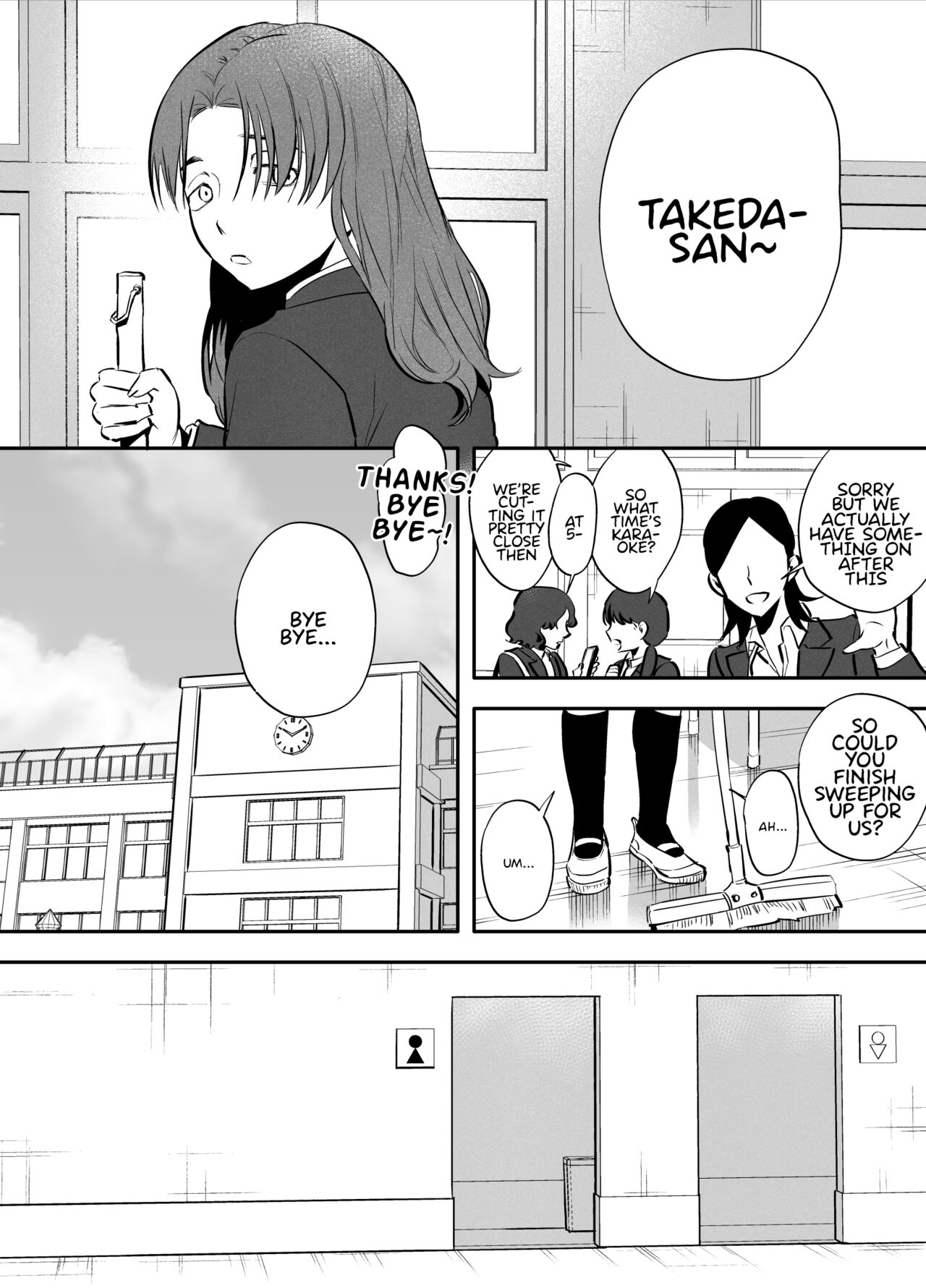 Me, The Toilet, and a Futanari Hanako-san page 2
