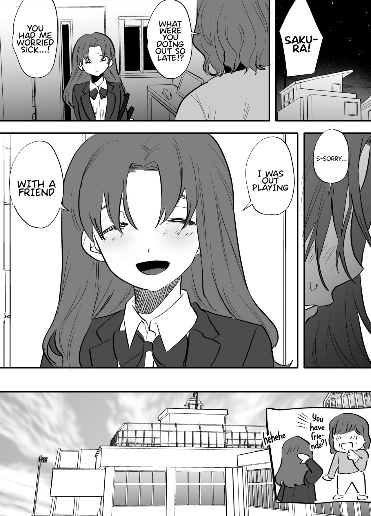 Me, The Toilet, and a Futanari Hanako-san page 26
