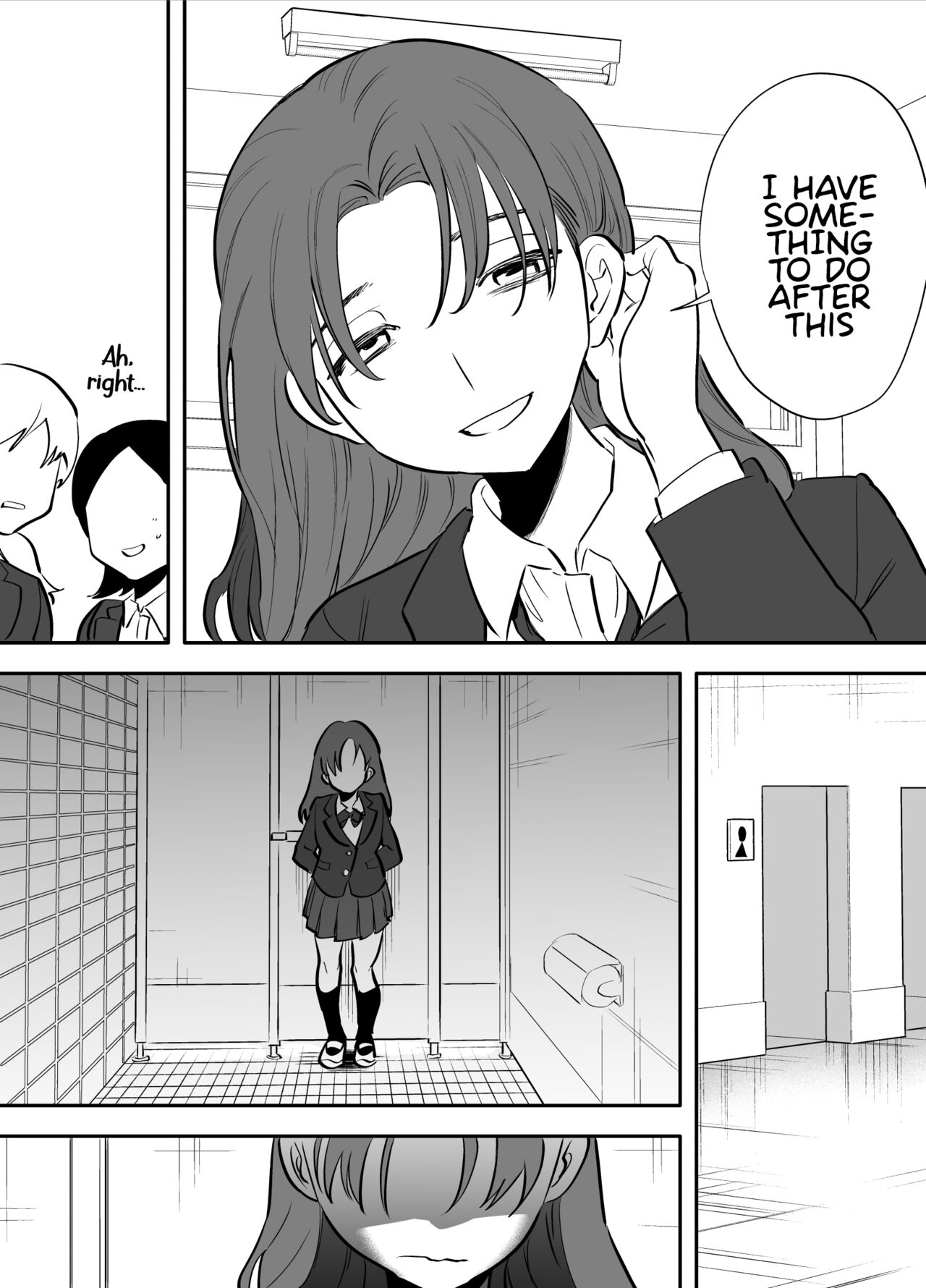 Me, The Toilet, and a Futanari Hanako-san page 28