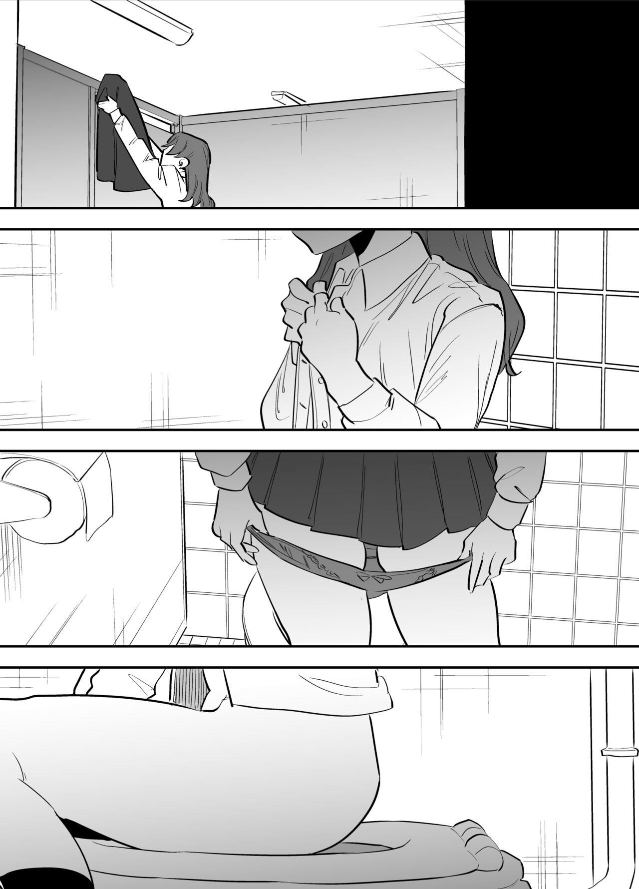Me, The Toilet, and a Futanari Hanako-san page 29