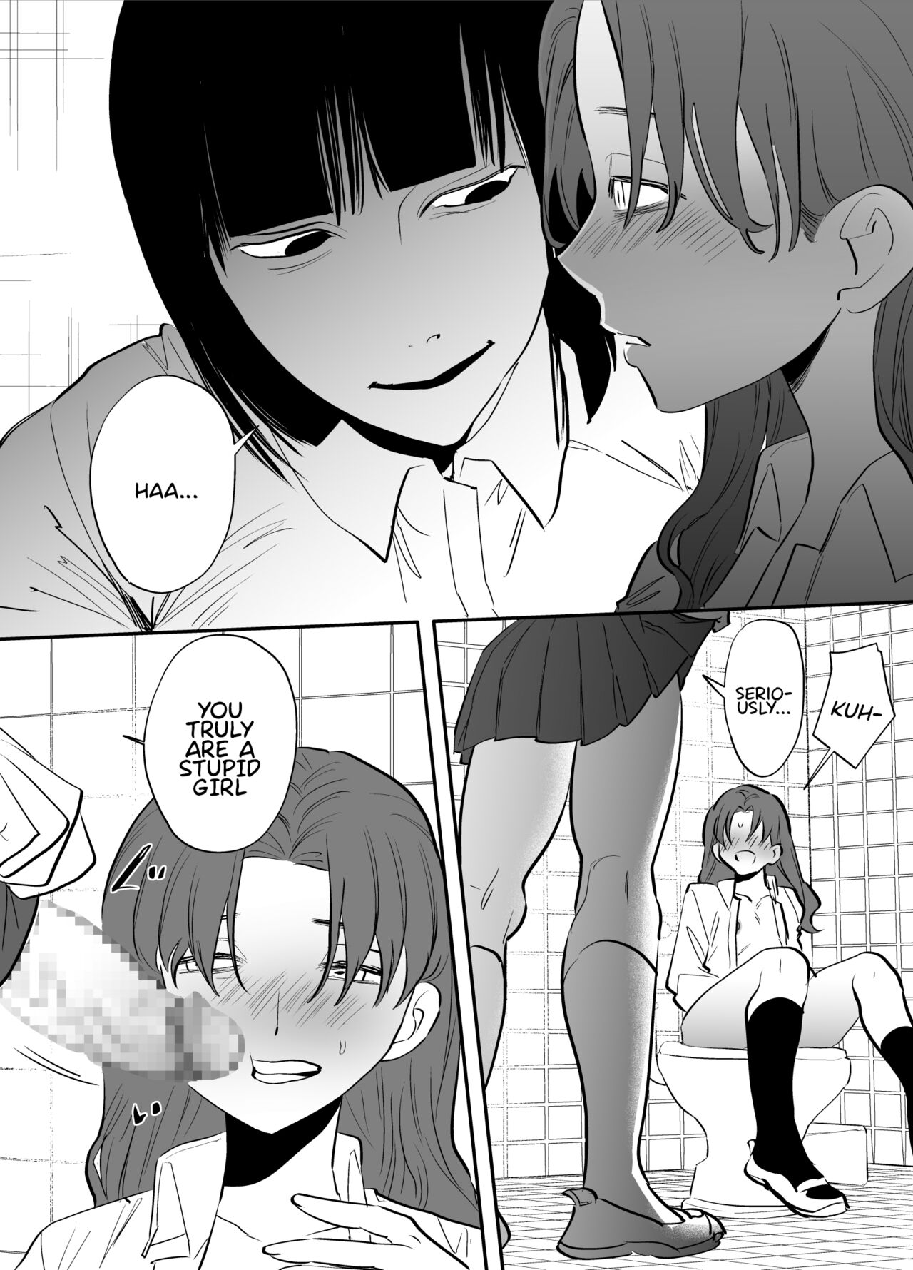 Me, The Toilet, and a Futanari Hanako-san page 31