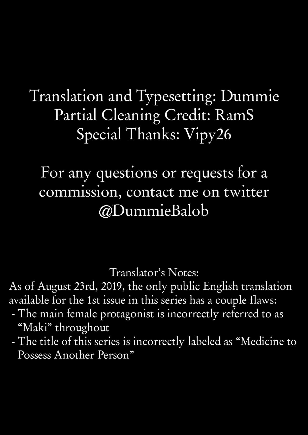 Medicine to Become Another Person 2 page 23