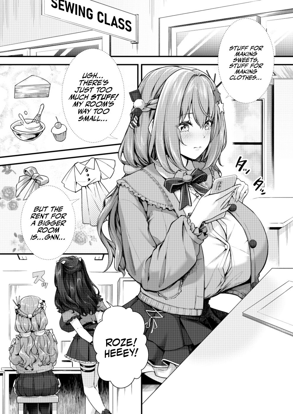 Mega Busty Breastmilk Constitution Me & Jirai-style Fashion Futanari Dickgirl's Cohabitation Life page 3