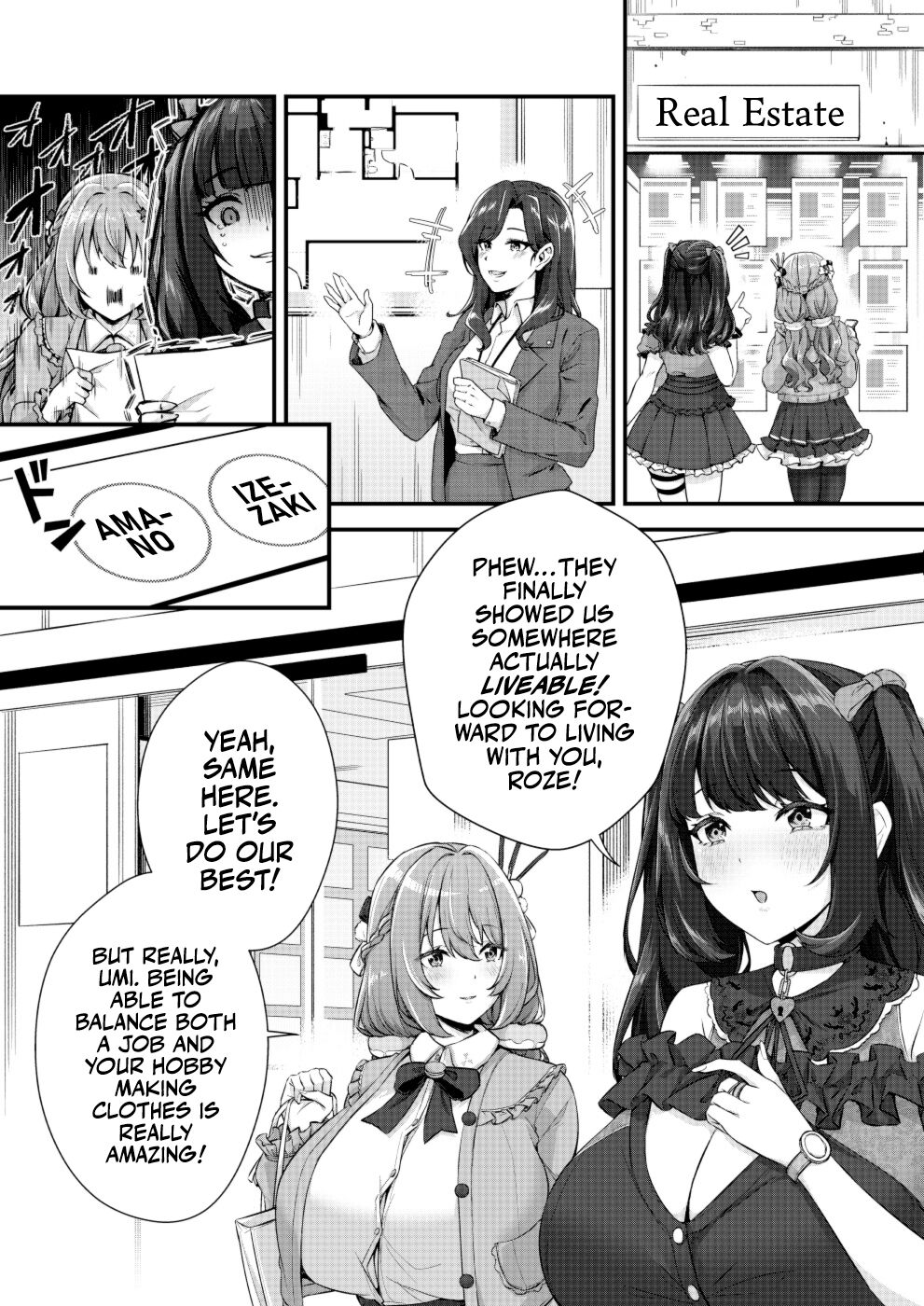 Mega Busty Breastmilk Constitution Me & Jirai-style Fashion Futanari Dickgirl's Cohabitation Life page 5