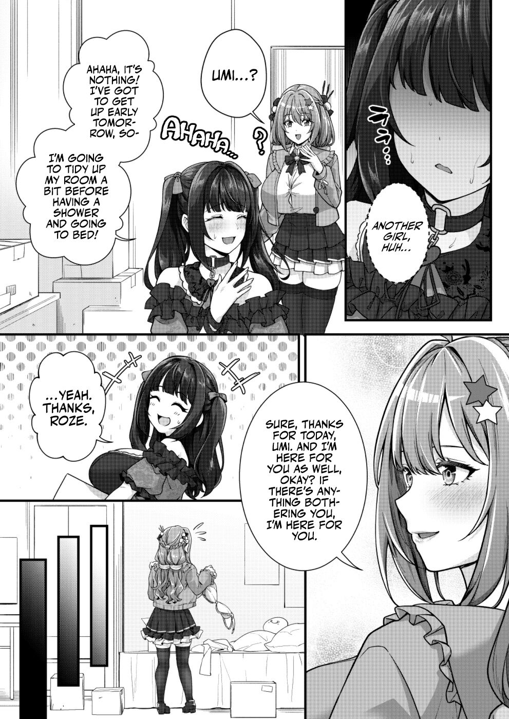 Mega Busty Breastmilk Constitution Me & Jirai-style Fashion Futanari Dickgirl's Cohabitation Life page 7