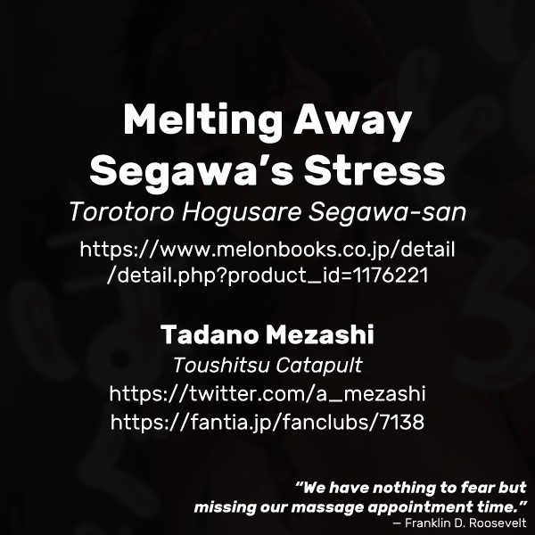 Melting Away Segawa's Stress page 27