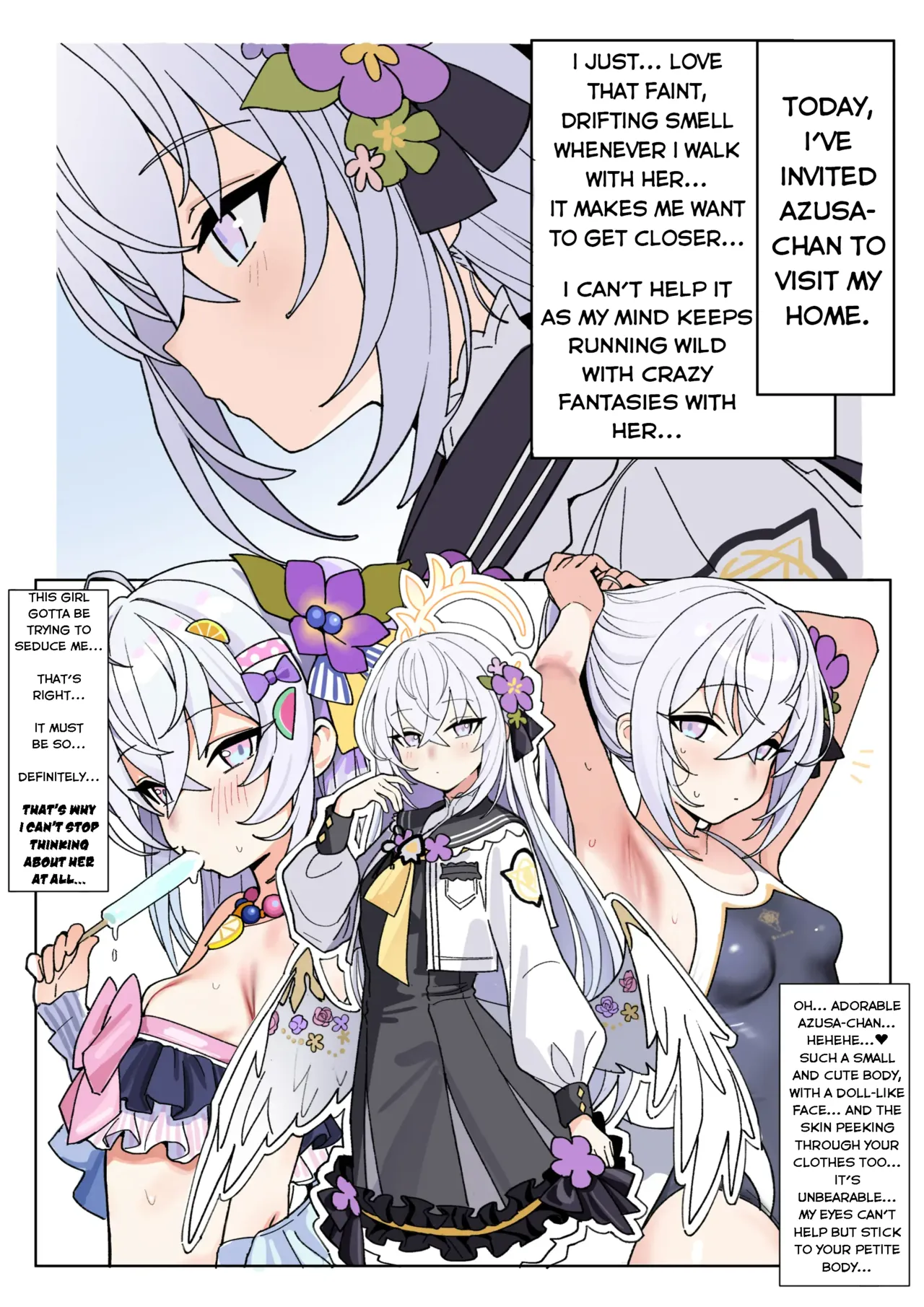 Melting Love Experience with a Milky White Angel page 3