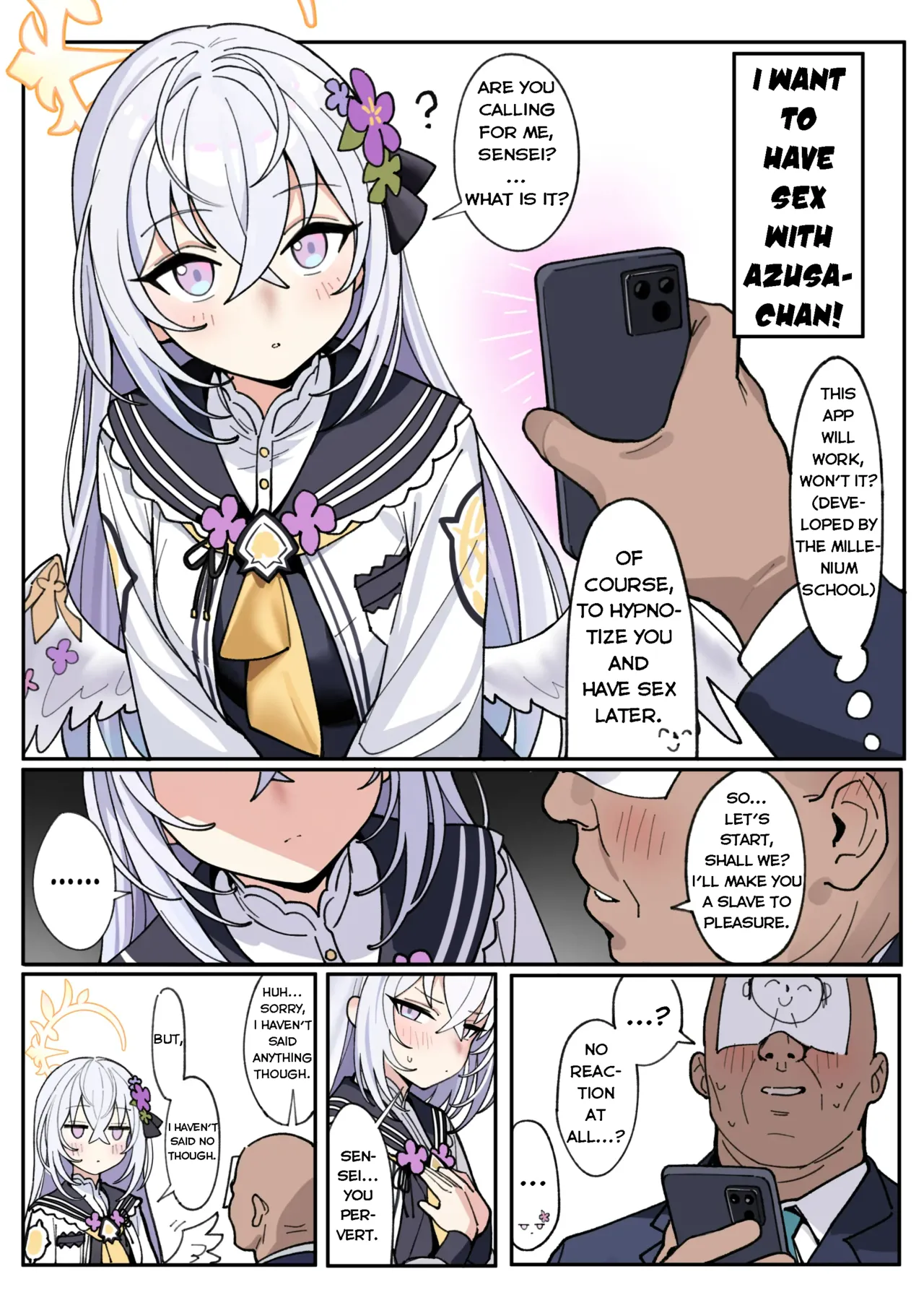 Melting Love Experience with a Milky White Angel page 4