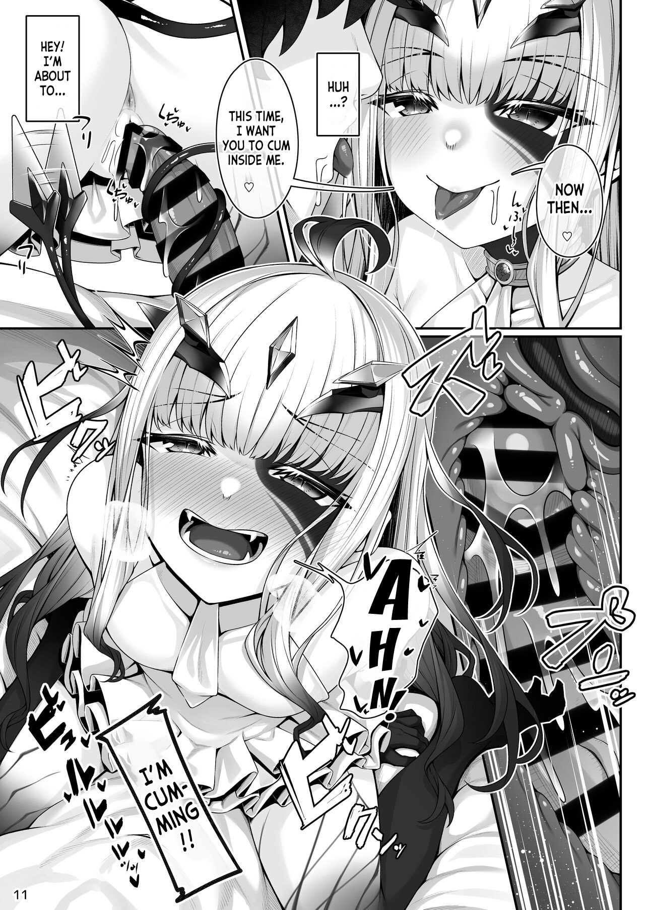 Melusine to Motto Motto Iroiro Ecchi Hon page 10