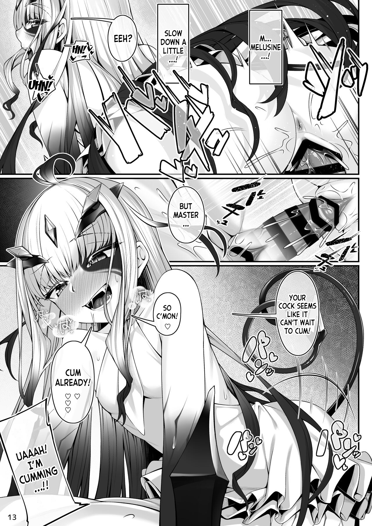 Melusine to Motto Motto Iroiro Ecchi Hon page 12