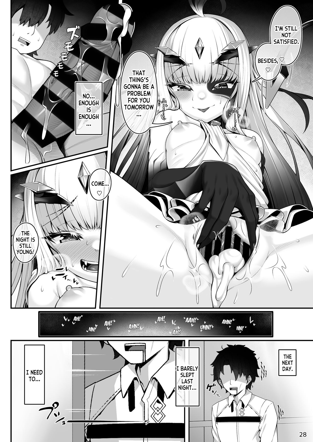 Melusine to Motto Motto Iroiro Ecchi Hon page 27