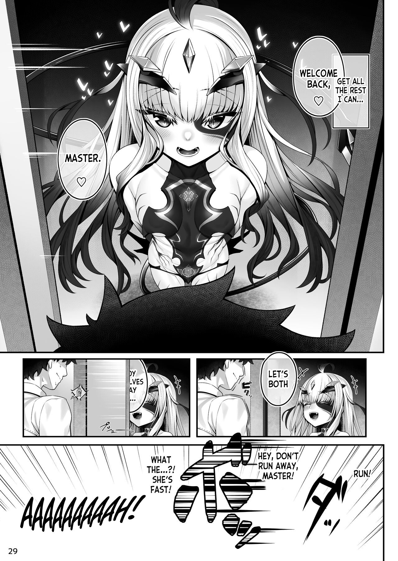Melusine to Motto Motto Iroiro Ecchi Hon page 28