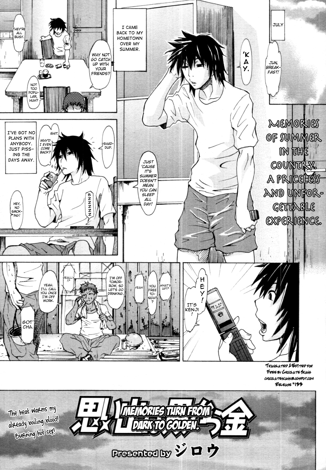 Memories Turn From Dark to Golden page 1