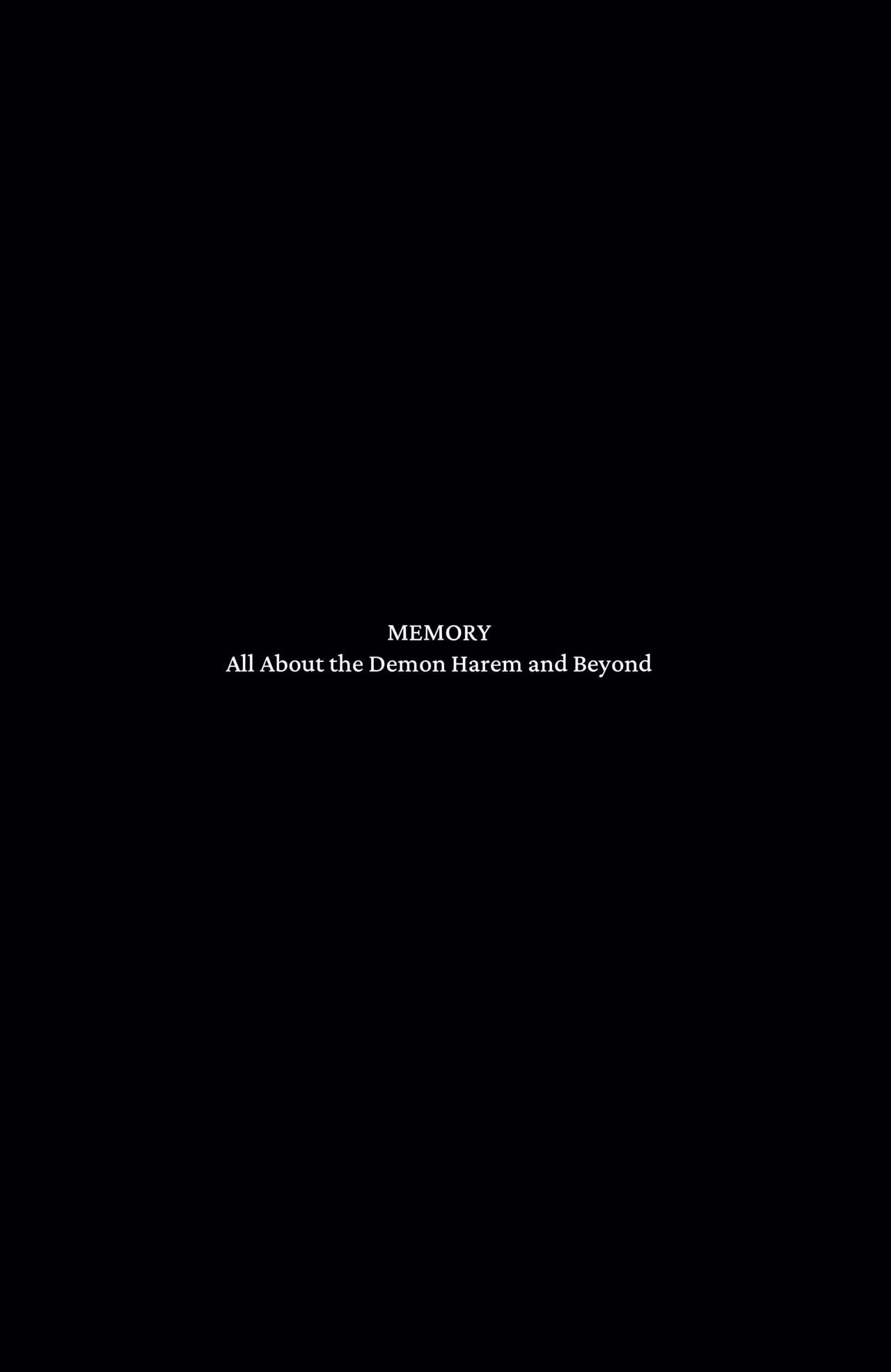 MEMORY All About The Demon Harem and Beyond page 169